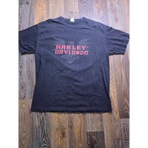 Harley-Davidson Redding California Graphic T-Shirt Mens XL Black Made in USA